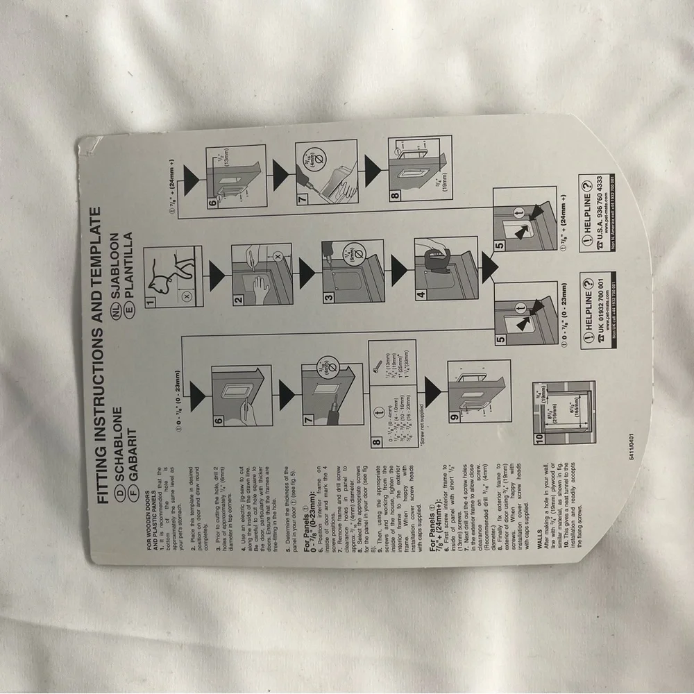 BNIB Cat Mate electromagnetic cat flap